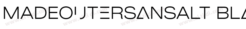 MADEOuterSansAlt Bla字体转换 MADEOuterSansAlt Bla字体转换